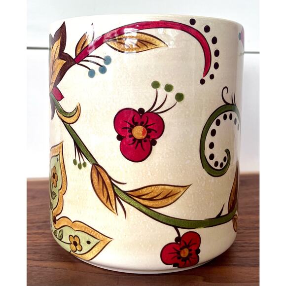 Carynthum by PIER 1 Handcrafted Earthenware Utensil Holder - Picture 3 of 12
